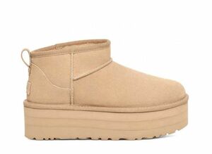 UGG WMNS Classic Ultra Mini Platform "Mustard Seed" 22cm 1135092-MDSD