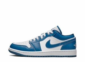 Nike WMNS Air Jordan 1 Low "Marina Blue" 26.5cm DC0774-114