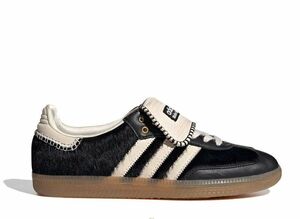 Wales Bonner adidas Samba Pony Tonal Low "Core Black/Cream White" 30cm IE0580