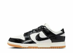 Nike WMNS Dunk Low "Black Croc" 24.5cm FJ2260-003