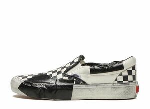 Vault by Vans Classic Slip-On VLT LX LUX DUCT "Black/Checkerboard" 28cm VN0A3QXYBKC