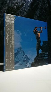 DEPECHE MODE[VINYL OBI P-11412 JPN]tepeshu mode Construction Time Again navy blue s traction time a gain *WARNER PIONEER