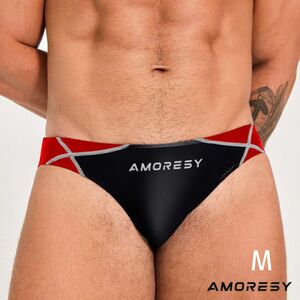 AMORESY Oceanus メンズ ビキニ ブリーフ パンツ ローライズ 水着 インナー パンツ Vパンツ トレーニング