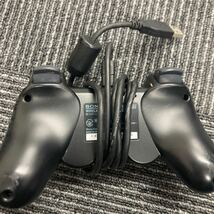 。SONY PlayStation3 CECH-2500A ブラック コントローラー、ケーブル付き_画像6