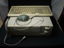 レトロPC　NEC　PC‐9801RX21　キーボード　マウス　セット_画像1