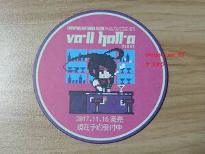 【非売品】「VA-11 Hall-A ヴァルハラ」 コースター ジル PLAYISM Sukeban Games