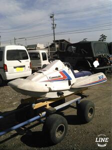 カワサキ（Kawasaki）x2 650 750 800 マリンスポーツ　練習　救助艇　水上バイク フロート　スポンソン　貴重　レア