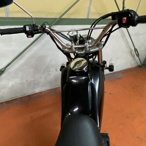 名古屋発 ヤマハ TW200E DG07J TW200 黒 スカチューン カスタム ロンスイ トラッカー 検）FTR グラストラッカーの画像9