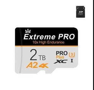 2TB microSD　マイクロSD　ノンブランド マイクロSDカード アダプター