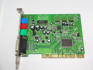 Creative звуковая карта Sound Blaster VIBRA128 (CT4810) PCI подключение б/у рабочий товар 