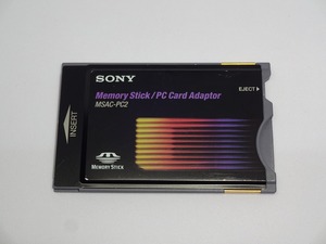 SONY メモリースティック PCカードアダプタ MSAC-PC2