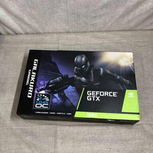 玄人志向 NVIDIA GeForce GTX 1660 搭載 グラフィックボード 6GB デュアルファン GALAKURO GAMINGシリーズ GG-GTX1660-E6GB/DF