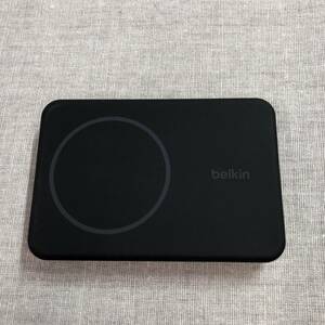 Belkin MagSafe対応 ワイヤレス モバイルバッテリー 5000mAh BPD004　PSE技術基準適合