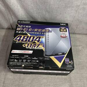 NEC エヌイーシー Aterm WX6000HP PA-WX6000HP 無線LANルーター