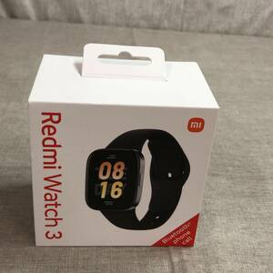 シャオミ(Xiaomi) スマートウォッチ Redmi Watch 3 日本語対応 1.75インチ 大型ディスプレイ M2216W1