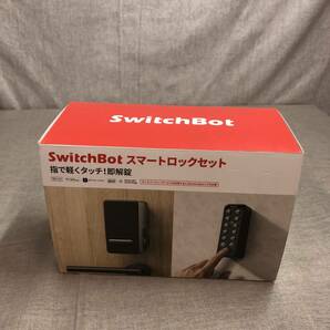 未使用 SwitchBot スマートロック 指紋認証パッド セット Alexa スマートホーム スイッチボット オートロック 暗証番号 W1601702の画像2