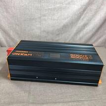 現状品 MWXNE インバーター 正弦波 12V インバーター 100V 定格2000W 瞬間4000W USB&Type-C 4ポート 50/60Hz切替可能 2つリモコン付き_画像5