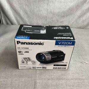 現状品 パナソニック デジタルハイビジョンビデオカメラ V720 内蔵メモリー64GB ブラック HC-V720M-K