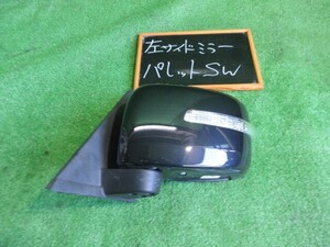 パレット MK21S 左サイドミラー 電動格納 ウィンカー ZJ3