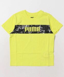 PUMA プーマ キッズ ボーイズ ACTIVE SPORTS グラフィック Tシャツ 160cm 黄 子供服