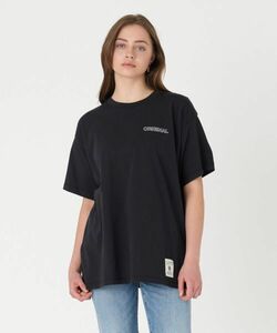 Levi's/リーバイス グラフィック スポーツ ロゴTシャツ BRIGHT WHITE ビックシルエット ブラック M