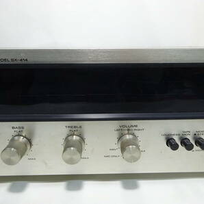 京都10★ PIONEER SX-414 STEREO RECEIVER レシーバー オーディオ機器 通電確認済み 現状品の画像4