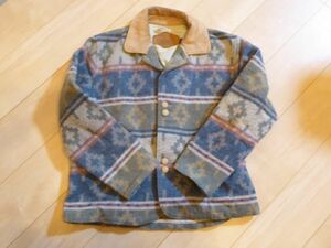 Woolrich/ウールリッチ　総柄　ジャケット　ウール　メンズ　761J