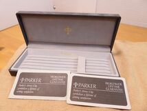 未使用品　PARKER/パーカー　ペン先K14　コンバーター式　万年筆　NHK　ケース有　780J_画像9