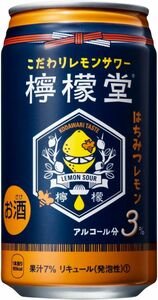 100 O25-14 1円～訳あり 檸檬堂 はちみつレモン Alc.3％ 350ml×24缶入り 1ケース　同梱不可・まとめて取引不可