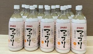 120 O25-83 1円～訳あり JINRO マッコリ Alc.6％ 1000ml×15本　同梱不可・まとめて取引不可