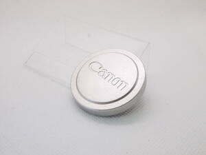 Canon キヤノン メタルレンズキャップ シルバー かぶせ式 取付部内径約36mm J618