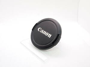 Canon lens cap E-58 58mm silver character clip-on J645