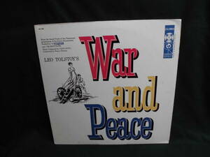 O.S.T. NINO ROTAニーノ・ロータ/WAR AND PEACE戦争と平和●LP