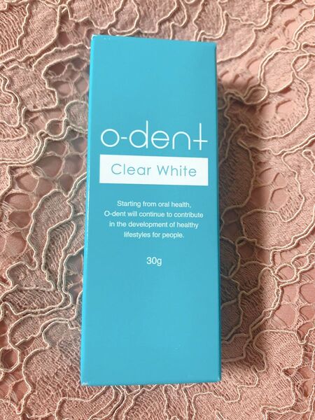 新品 BITELA o-dent オーデントクリアホワイト 30g