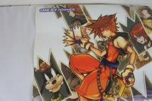 ②キングダムハーツ/KINGDOM HEARTS チェインオブメモリーズ ゲーム販促ポスター ディズニー　希少　コレクション　非売品　_画像2