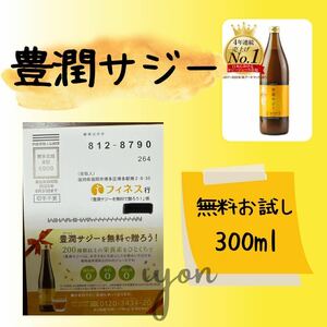 フィネス　豊潤サジー　お試し　300ml