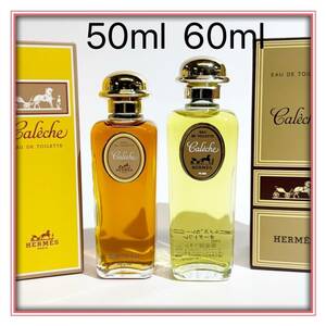 エルメス/HERMES●カレーシュ オードトワレ60ml/50ml●2本セットl●未使用品