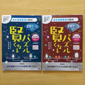 Gakken 宮本算数教室の教材 賢くなるパズル 算数センスシリーズ てんびん・やさしい & ふつう