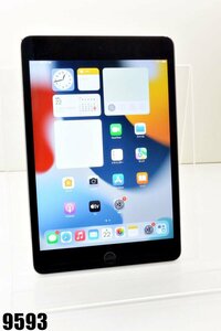 [ジャンク] Wi-Fiモデル Apple iPad mini4 Wi-Fi 16GB スペースグレイ MK6J2J/A[バッテリー劣化 59%][9593]