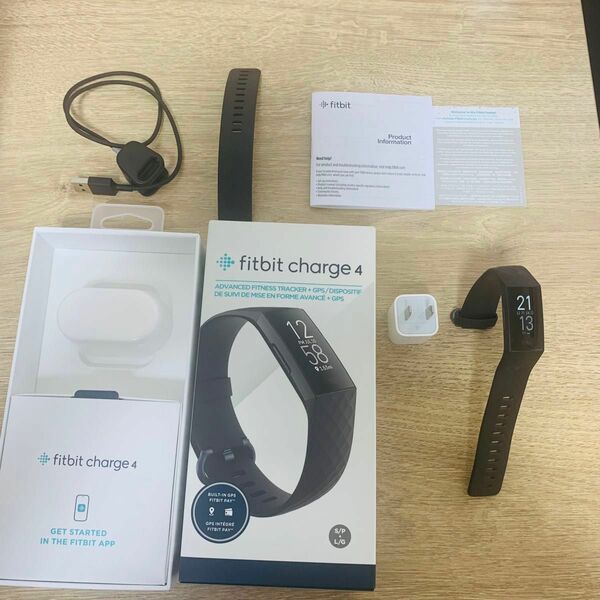 fitbit charge 4 スマートウォッチ ブラック