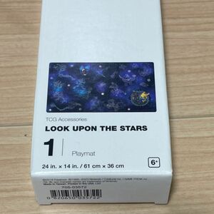 LOOK UPON THE STARS プレイマット海外ポケセン限定　WCS 超美品