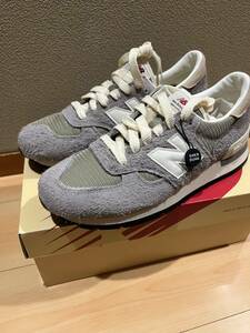 New Balance 990V1 Grayニューバランス 990V1 グレー 27.5センチ 新品未使用 スニダン購入 スニーカー