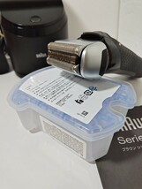 1円スタート【稼働/現状品】BRAUN ブラウン 電気シェーバー　シリーズ5 5090cc　洗浄液1個付き　髭剃り_画像10