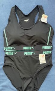 PUMA プーマ スポーツブラ ショーツ ハーフトップ　セット　L