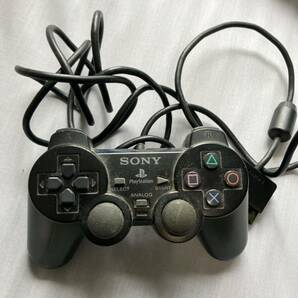 PS2用純正コントローラ DUALSHOCK2 SCPH-10010 ブラック SONY PlayStation コントローラー