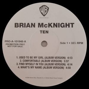 Brian Mcknight - TEN (LP) 激レア promo 2LP 2枚組 Souls Of Mischief 93 'Til Infinity 同ネタ