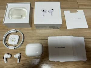 【美品】AirPodsPro （2019年10月モデル→2021年7月交換済） MWP22J/A