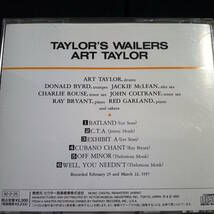 アート・テイラー　テイラーズ・ウェイラーズ　Art Taylor Taylor's Wailers John Coltrane Jackie McLean Red Garland Ray Bryant他_画像2