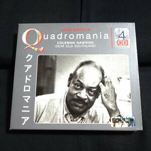 ★ディスクきれい★4枚組★クアドロマニア　Coleman Hawkins Qyadromania コールマン・ホーキンス