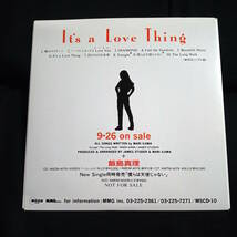 ★プロモ盤★飯島真理　It's a Love Thing イッツ・ア・ラヴ・シング_画像2